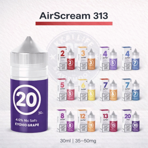 AirScream 313 系列煙油 30ml (30mg)｜英國人氣小煙彈 - KkVape