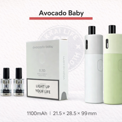 VAPTIO Avocado Baby 1100mAh 酪梨寶寶 電子煙主機套裝