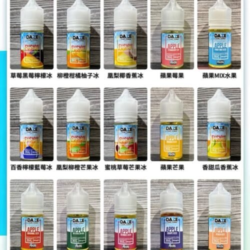 DAZE 自拍星期天小煙油 系列（30ml｜25–50mg）